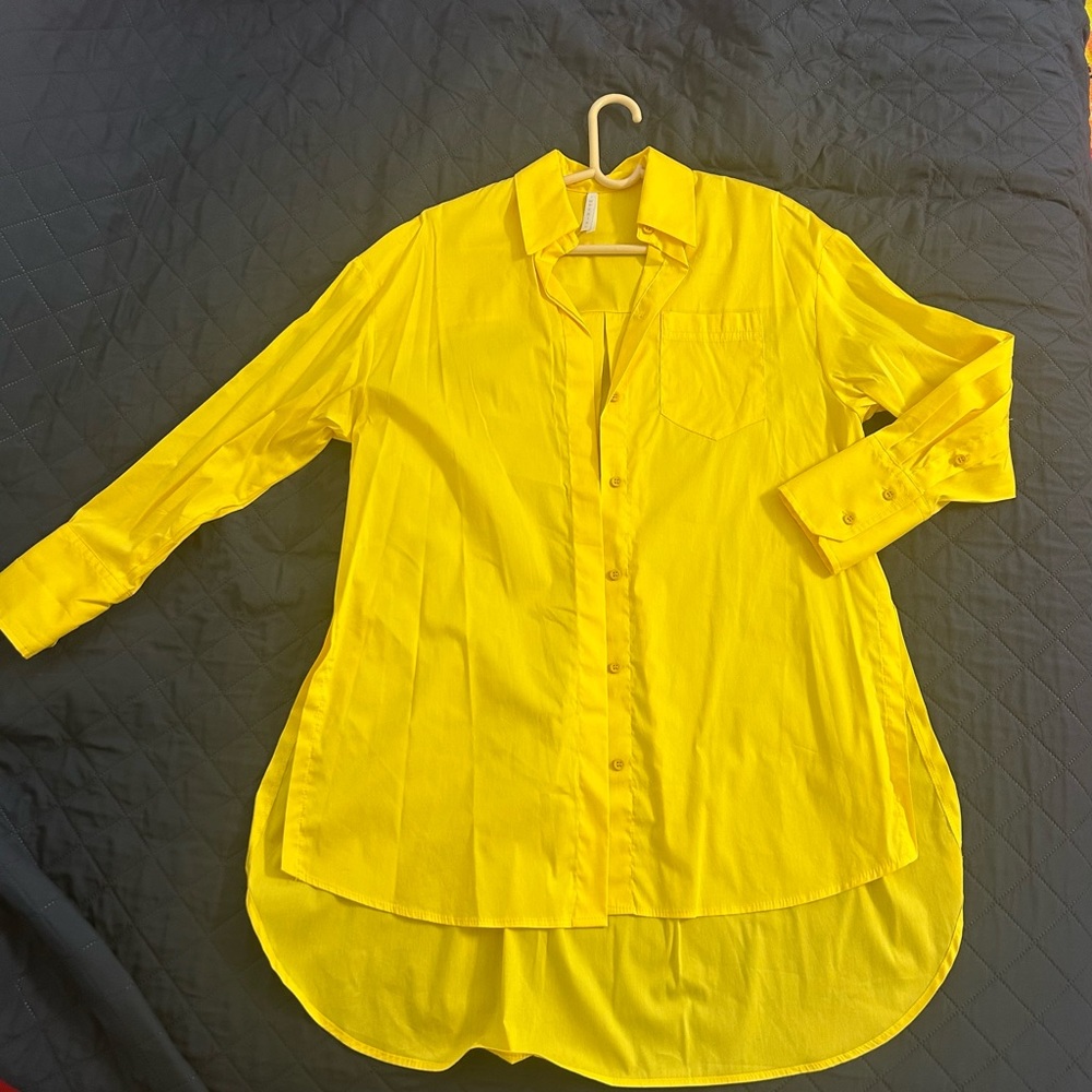 Sunny Yellow Long Sleeve Shirt